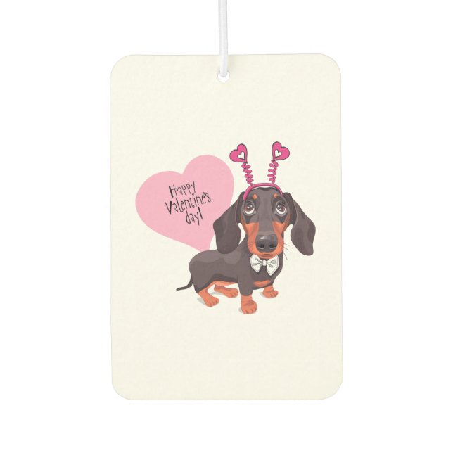 Ambientador Día de San Valentín del perro (Anverso)