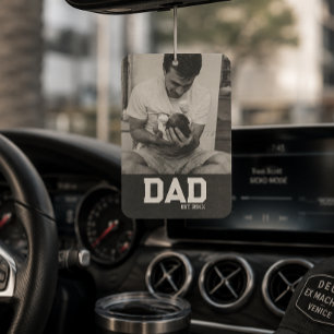 Ambientador Día del Padre Foto Negro y Blanco Año Papá