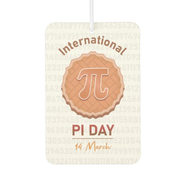 Ambientador Día Internacional De La Pi (Anverso)