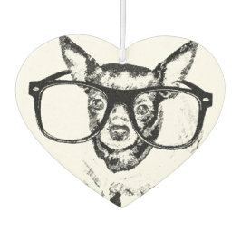 Ambientador Dibujo de Ilustracion de perro de Chihuahua