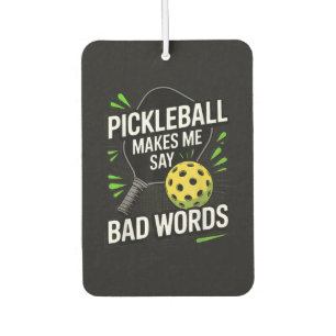 Ambientador Dibujos Divertidos de Pickleball Me Hacen Decir Pa