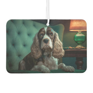 Ambientador Diseño Clásico de Retrato de Cocker Spaniel Elegan