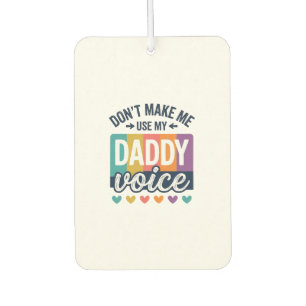 Ambientador Diseño de camiseta Daddy Voice Vintage Pride_1