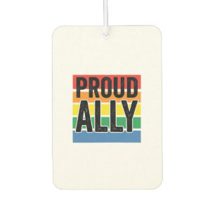 Ambientador Diseño de camiseta de apoyo al orgullo vintage Pro