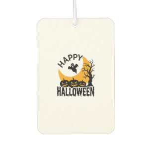 Ambientador Diseño de camiseta de calabaza fantasma Feliz Hall