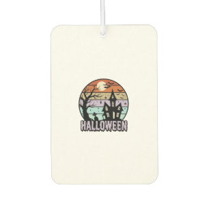 Ambientador Diseño de camiseta de casa embrujada de Halloween 