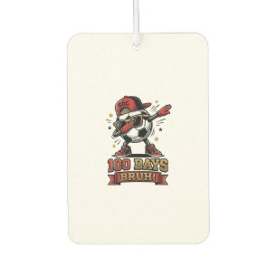 Ambientador Diseño de camiseta de fútbol Dabbing de 100 días B