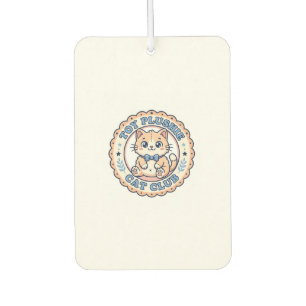 Ambientador Diseño de camiseta de gato de peluche de juguete -