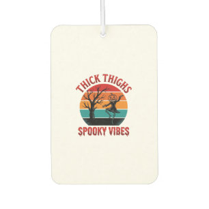 Ambientador Diseño de camiseta de Halloween de muslos gruesos