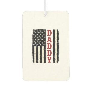 Ambientador Diseño de camiseta de la bandera americana Distres