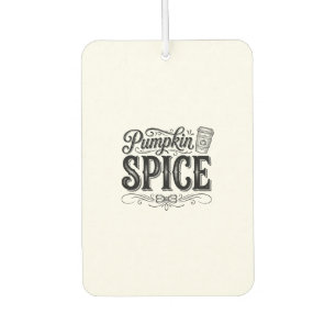 Ambientador Diseño de camiseta de otoño de café vintage con es