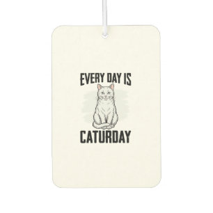 Ambientador Diseño de camiseta divertida para amante de gatos