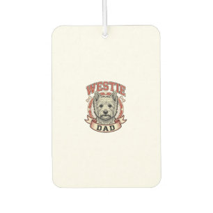 Ambientador Diseño de camiseta para papá amante de los perros