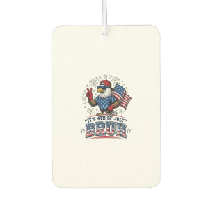 Ambientador Diseño de camiseta patriótica Funny 4th of July Ea