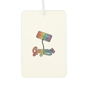 Ambientador Diseño de camiseta vectorial de Gaymer Rainbow Gam
