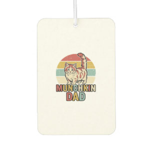 Ambientador Diseño de camiseta vectorial para papá Munchkin am
