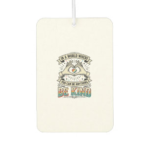Ambientador Diseño de camiseta vintage de manos corazón arcoír