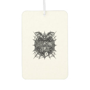 Ambientador Diseño de camiseta vintage de telaraña de murciéla