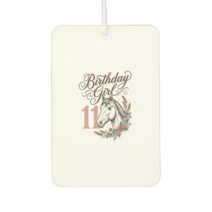Ambientador Diseño de camiseta vintage floral de caballo para