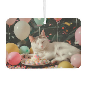 Ambientador Diseño de Celebración de Cumpleaños de Gato Adorab