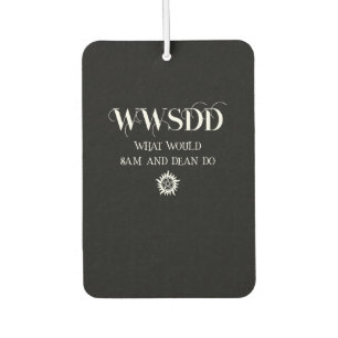 Ambientador Diseño de cita WWSDD con símbolo de sol pentagrama