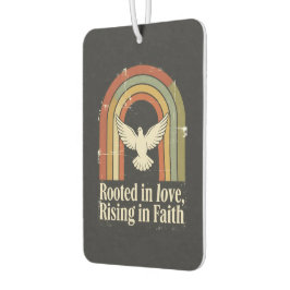 Ambientador Diseño de fe arraigado y creciente