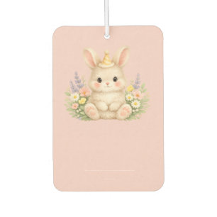 Ambientador Diseño de Flor Silvestre de Conejo Esponjoso para 