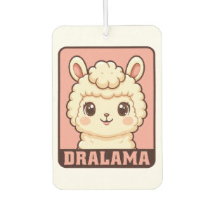 Ambientador Diseño de ilustración de llama adorable