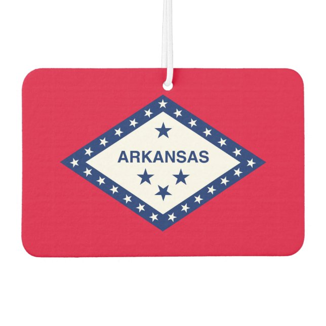 Ambientador Diseño de la bandera del estado de Arkansas (Anverso)