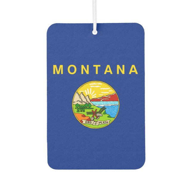 Ambientador Diseño de la bandera del estado de Montana (Anverso)
