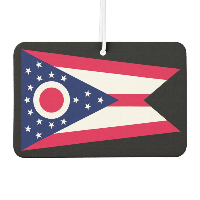 Ambientador Diseño de la bandera del estado de Ohio (Anverso)