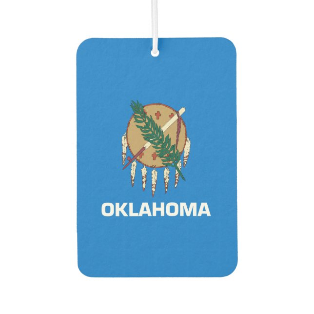 Ambientador Diseño de la bandera del estado de Oklahoma (Anverso)