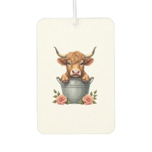 Ambientador Diseño de Mercado de Flores de Vaca de Highland Vi