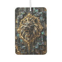 Diseño de mosaico 3D extra masculino de león