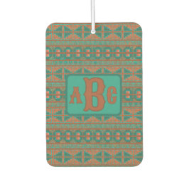 Ambientador Diseño Geométrico Monograma Copper Teal del Suroes