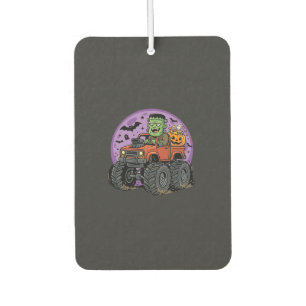 Ambientador Diseño gráfico de camión monstruo de Frankenstein 