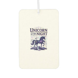 Ambientador Diseño Gráfico Unicornio de la Noche Zazzle Design