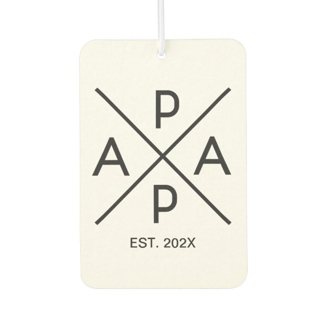 Ambientador Diseño monográfico PAPA (Anverso)