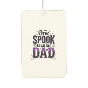 Ambientador Diseño vectorial vintage de Halloween del papá esp