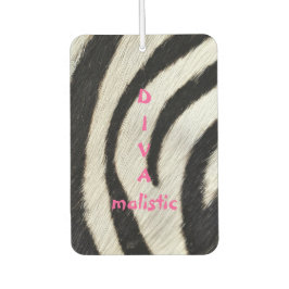 Ambientador DIVAmalistic Zebra Print Air Freshener