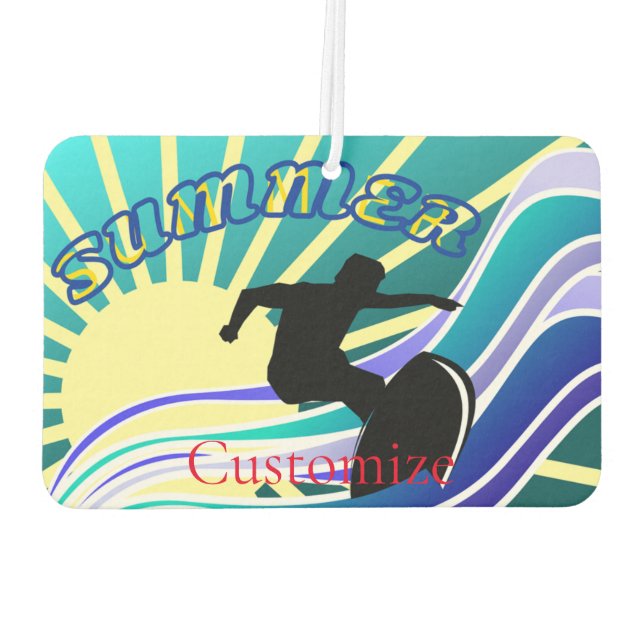 Ambientador Diversión de surf de verano Thunder_Cove (Reverso)
