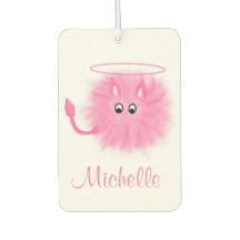 Diviértete Chica Rosa Esponjosa Lindo Dibujo Anima