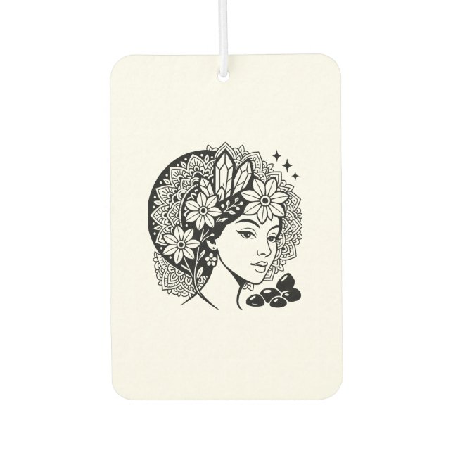 Ambientador Divina Mandala Art Floral Crystal Goddess (Anverso)