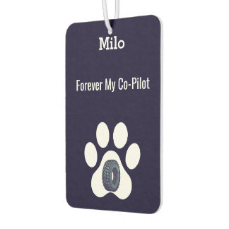 Ambientador DIY Modern Cute Funny Pet Dog Dad Paw Minimalist 