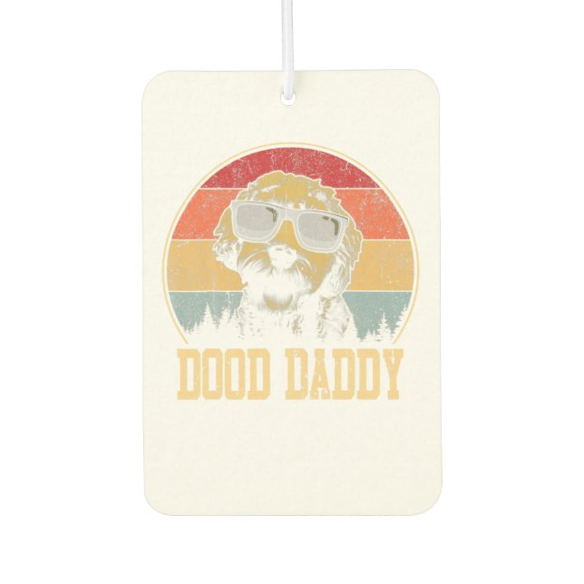Ambientador dood daddy poodle dad poodle love fars (Anverso)