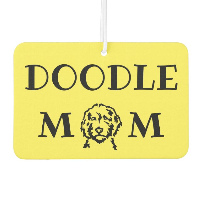 Ambientador Doodle Mom Car Air Freshener (Anverso)