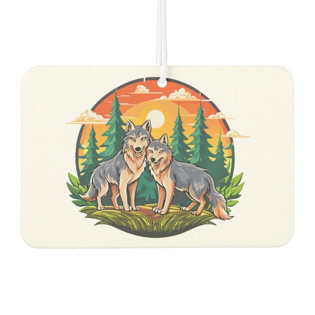 Ambientador Dos lobos (Anverso)