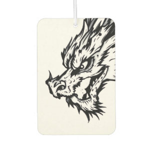 Ambientador Dragón Blanco y Negro