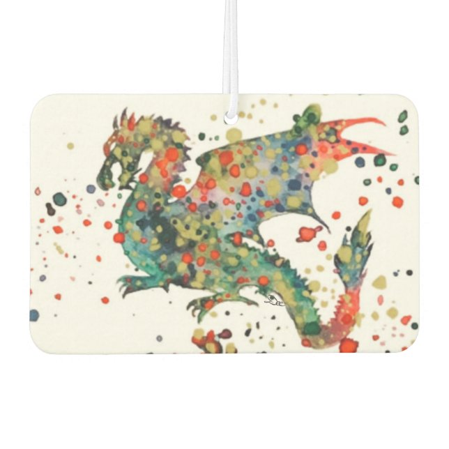 Ambientador Dragon Fireworks Air Freshener (Anverso)