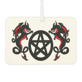 Ambientador Dragones rojos y negros y pentáculo